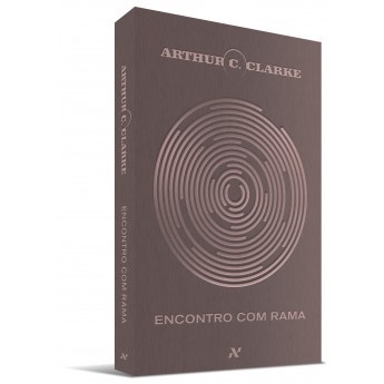 Figura 4 - Capa de Encontro com Rama, romance de Arthur C. Clarke: design geométrico e polêmico.