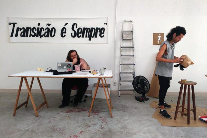 Figura 2:<em> “Transição é para sempre”, Miro Spinelli. Despina, 2018.</em>